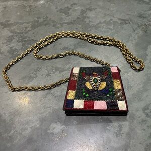 Bradley Chicago 80s Beaded Purse